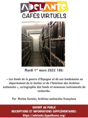Cafés Virtuales. 1 de Marzo de 2022